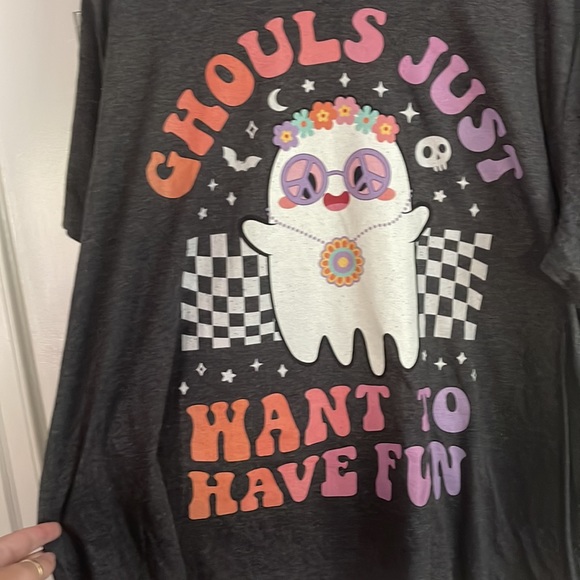 None Tops - New 4X women’s Halloween T-shirt